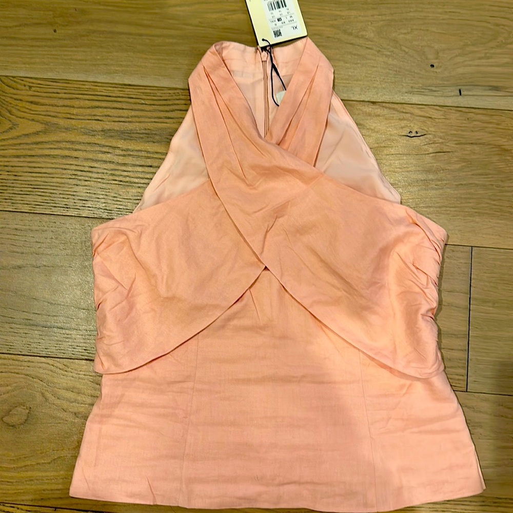 Linen halter
